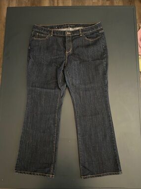 Michael Kors Dark Indigo Flare Jeans